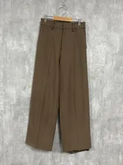 BEAUTY & YOUTH ビューティ&ユース ユナイテッドアローズ 裏起毛 バックゴム スラックス パンツ sizeS/茶 ■■ レディース