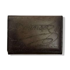 Berluti スクリットカリグラフィ レザー カードケース パスケース Berluti スクリットカリグラフィ レザー カードケース パスケース