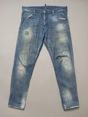 34 正規品 DSQUARED2 ディースクエアード2 オレンジタブ クールガイ ジーン デニム