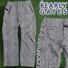 PEARLY GATES パーリーゲイツ ゴルフ 撥水×防風 Nyドビー 千鳥柄