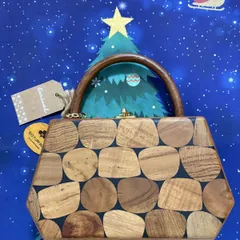 木製バッグ（ウッドコラージュ）BJO FURFAC（ビージョー・ファーフェイス）