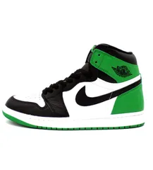 ナイキ NIKE 【 AIR JORDAN 1 RETRO HIGH OG DZ5485 031 】 エア ジョーダン 1 ハイ セルティックス ブラック アンド ラッキー グリーン スニーカー　f28934