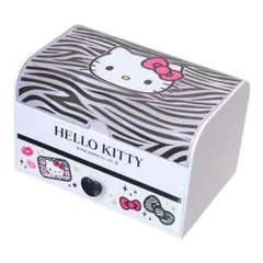 ハローキティ 卓上収納 ファンシー小物入れ ゼブラ サンリオ 小物収納 キャラクター グッズ 