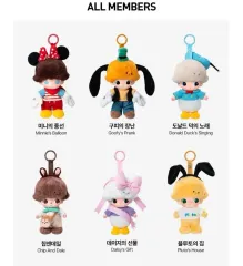 ポップマート ディムー ワールド X ディズニー シリーズ ぬいぐるみ キーホルダー