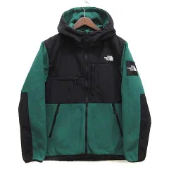ザノースフェイス THE NORTH FACE デナリ フーディ ジャケット フリース Denali Hoodie JKT NA72452 2024FW 静電気防止 グリーン ブラック 緑 黒 M