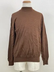 コ　MAGLIERIA SONIA ＸＬ メンズ ニット・セーター 茶 20251210-0005