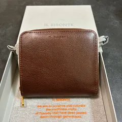 イルビゾンテ コンパクト 二つ折り財布 レザー 折り畳み
