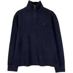 古着 ラルフローレン Ralph Lauren POLO by Ralph Lauren ハーフジップスウェットシャツ トレーナー メンズM相当/eaa599490