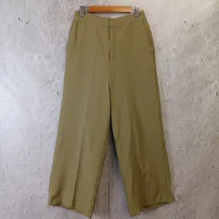 MEDDUM メデューム レディース ボトムス ワイドパンツ 38号 カーキー 〇□のサムネイル