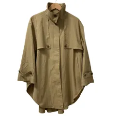 美品 MARW UNITED ARROWS マルゥ ユナイテッドアローズ シングル トレンチコート サイズ38 ベージュ レディース 古着 中古 USED