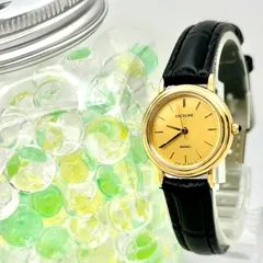 【新品電池】SEIKO セイコー EXCELINE エクセリーヌ レディース 腕時計 ゴールド 7321-0790 160893 刻印あり