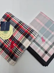 【新品】POLO RALPH LAUREN メンズハンカチ & タオルハンカチ セット
