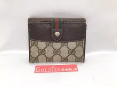 GUCCI グッチ シェリーライン コンパクト財布 二つ折り財布 オールドグッチ Ｍ-1735