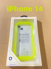 新品 iFace アイフェイス iphone14 クリアイエロー ケース スマホケース