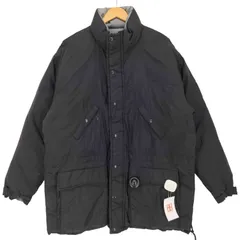 ポロスポーツラルフローレン POLO SPORT RALPH LAUREN 90-00s 袖ロゴワッペン  マルチポケット オーバーサイズ リバーシブル ダウンジャケット 裾ドローコード  メンズ import：L 