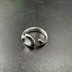 TIFFANY & Co. ティファニー フルハート リング 11号 シルバー SV925 エルサペレッティ ヴィンテージ レディース ジュエリー アクセサリー