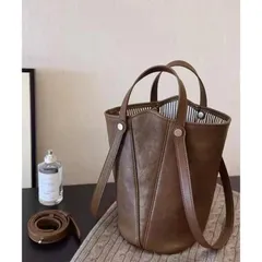 レトロバケットバッグ巾着ポーチ2点セット【ネコポス投函】