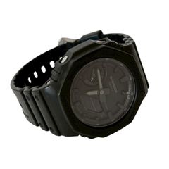 [Working Condition] CASIO G-SHOCK GA-2100 Watch, Digital-Analog, Quartz, Rubber Strap, Black