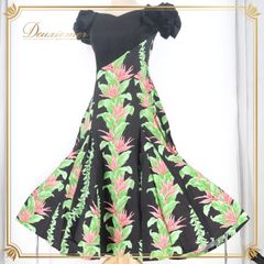 フラダンス 衣装 ワンピース ドレス ピンク系 アロハスタンダード