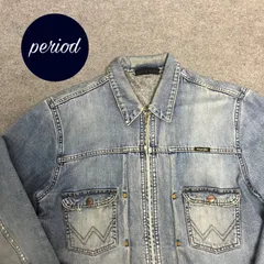 P2835 wrangler 24MJZ 復刻　ボア　ジッパー　デニムジャケット