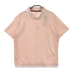 サイズ：M ADIDAS GOLF アディダスゴルフ 2024年モデル 襟付き 半袖Tシャツ  オレンジ系 [240101585439] ゴルフウェア レディース ストスト