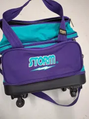 【中古・美品・激安】ストーム ボウリングバッグ(2個入り) 楽天市場】ボウリング バッグ (2個用) SB155-DF キャリー 【STORM