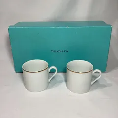 ♪TIFFANY&CO ティファニー デミタス C&S 2客セット