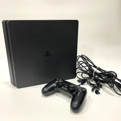 SONY PS4 CUHｰ2000A JET BLACK 500GB 本体 セット ジャンク品 箱付き