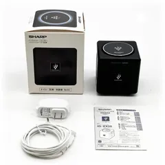 【未使用品】SHARP IG-EX20-B プラズマクラスターイオン発生器 製品トップ | IG-EX20 | プラズマクラスターイオン発生機：シャープ