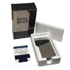 【管2511-526】CONTAX コンタックス  TVS 用 DATA BACK データバック 箱付 現状渡し