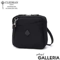 クレドラン ショルダーバッグ レディース ブランド 軽量 小さめ ミニ CLEDRAN 斜めがけ 大人 上品 おしゃれ かわいい きれいめ ナイロン コンパクト バッグ カジュアル 黒 日本製 CHEVA POCKET SHOULDER CL-3861