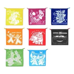 ディズニー キャラクター おしゃれ 巾着袋 【８枚セット】