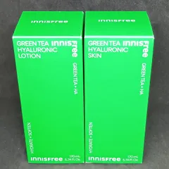 【未開封】イニスフリー　グリーンティー　ヒアルロン　ローション＆スキン　InnISFree　乳液＆化粧水セット　各170ml