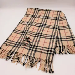 BURBERRY　バーバリー　マフラー　ノバチェック　ウール　5459