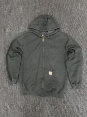 カーハート 起毛 ジップアップパーカー