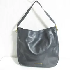 美品 MARC BY MARC JACOBS マークバイマークジェイコブス レザー ワンショルダーバッグ M0005330 ブラック レディース 古着 中古 USED