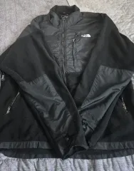 3XL ザノースフェイス ブラック フリースジャケット