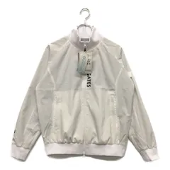 未使用品 レディース パーリーゲイツ PEARLY GATES ブルゾン 1(M) 白 ホワイト  長袖ダブルジップ 蓄熱銀色裏地