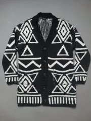 Free! ヴァンパイア ウィークエンド パータン ヘビー ロング ニット カーディガン オーバーサイズ