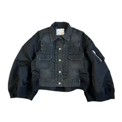 2026年最新】sacai デニムジャケット ブラックの人気アイテム - メルカリ