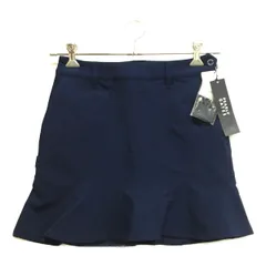 未使用品 レディース パーリーゲイツ PEARLY GATES スカート 0(S) 紺 ネイビー 2023年モデル ストレッチ 春秋