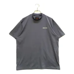 【近年モデル】ブリーフィング　Lサイズ　モックネック　サイドロゴ　ブルー系 セール】ブリーフィング ゴルフ ウェア メンズ モックネック