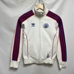 正規品/90 adidas アディダス ヨーロッパ ドミニカ 白 トラックジャージ/ジャージ