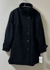 Elleclip ミドル丈スタンドカラーコート - メルカリ