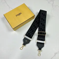 ⭐️美品⭐️ フェンディ ストラップユー ズッカ キャンバス ブラック