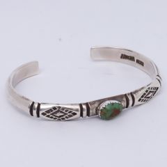 ARIZONA FREEDOM B-37 ターコイズ スタンプワーク 甲丸 バングル シルバー