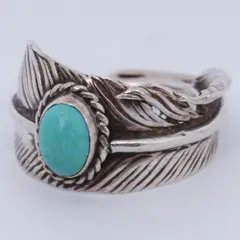 6号 ARIZONA FREEDOM R-23a ターコイズフェザーリング シルバー