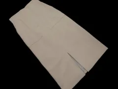 NATURAL BEAUTY BASIC ナチュラルビューティーベーシック ロング スカート sizeS/ライトグレー ■■ レディース