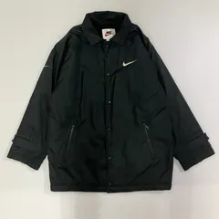 ◆ NIKE ナイキ その他アウター 90s 白タグ コーチジャケット アウター スナップボタン ブラック Mサイズ メンズ 古着 0.95kg