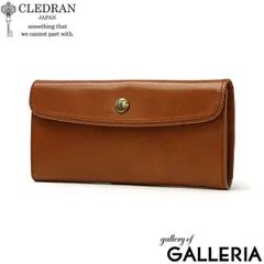 クレドラン 長財布 COMPE SLIM LONG WALLET 財布 本革 ロングウォレット 大容量 小銭入れ 日本製 レディース CL-3589 BROWN